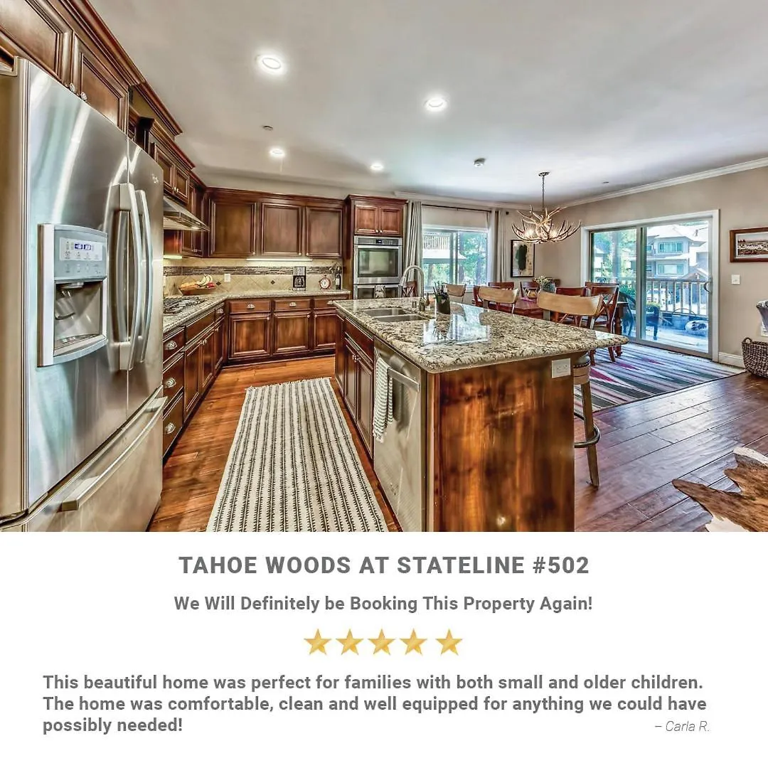 ヴィラ Tahoe Woods 502 At Stateline - Pets Lake Heavenly Village サウス・レイクタホ